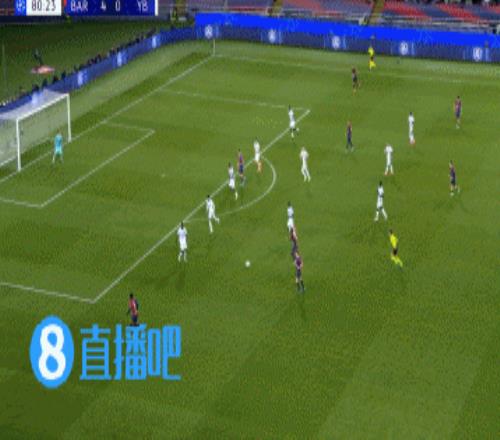 这球进了！巴尔德低平球传中后卫解围踢呲弹进自家球门