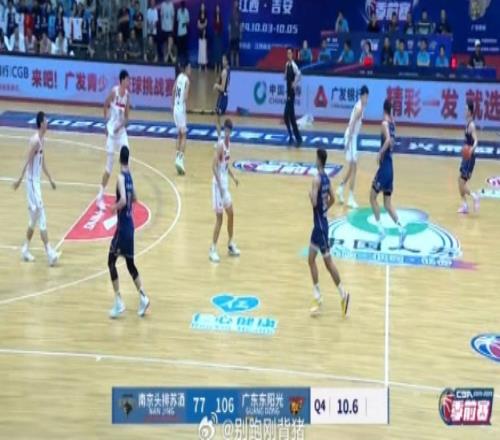 广东轻取同曦29分!媒体人:10分钟一节的季前赛真不是一般的难看