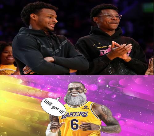二儿子两年后进NBA42岁的詹姆斯:扶我起来!我还能打!