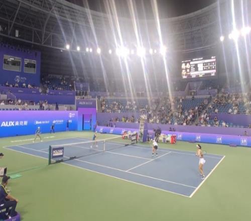 WTA500宁波站双打首轮:张帅杨钊煊21郭涵煜蒋欣玗晋级8强
