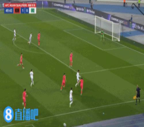 伊布附体!侯赛因倒钩破门,伊拉克11扳平韩国