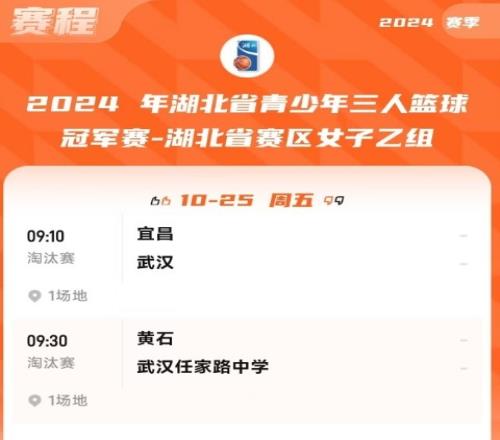 湖北省青少年三篮冠军赛第二比赛日四强出炉半决赛今天开打