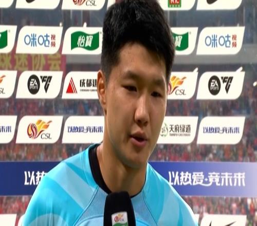蹇韬:最大的梦想是进国家队一个球队在赛季中遇到挫折很正常