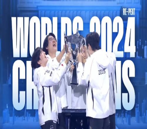 大家都是五冠王！T1官方：这第五冠，献给你们