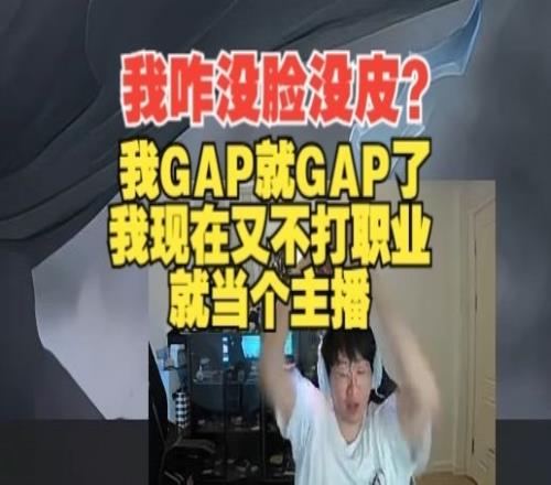 我咋没脸没皮了宁：我不打职业就当个主播想看我急我也急不了