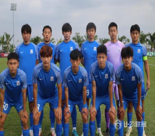U21联赛第21轮上海申花01武汉三镇,最后一轮对阵成都蓉城