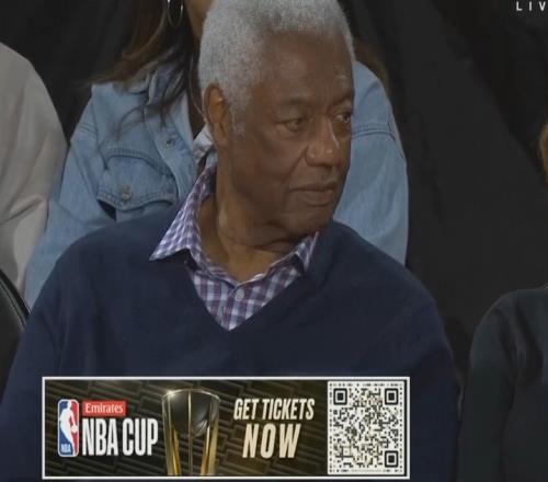 来的名人挺多!大O、梅威瑟赌城观战NBA杯半决赛火箭VS雷霆