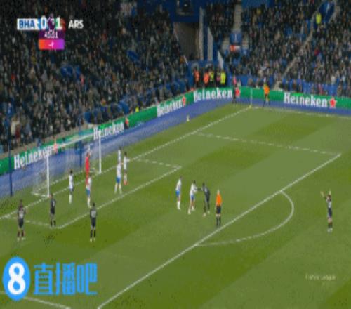 阿森纳本赛季英超9次因拖延时间染黄，所有球队中最多