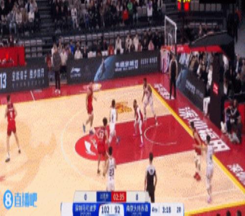 奋起直追!祝铭震自投自补同曦打出100攻击波迫近到个位数分差