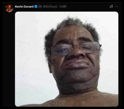还要证明记者：KD是时候展示自己还很优秀本尊表情包回应