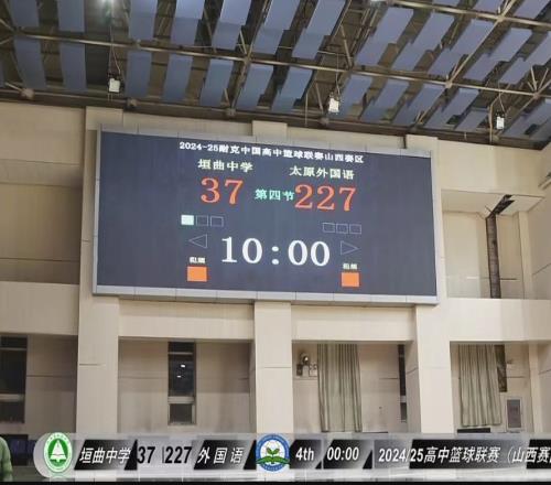 夺少耐高夸张比分刷新纪录太原外国语22737狂胜190分