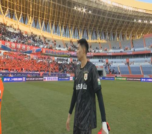 就此上位王大雷染红20岁于金永临危救主近距离神扑全场5扑救!