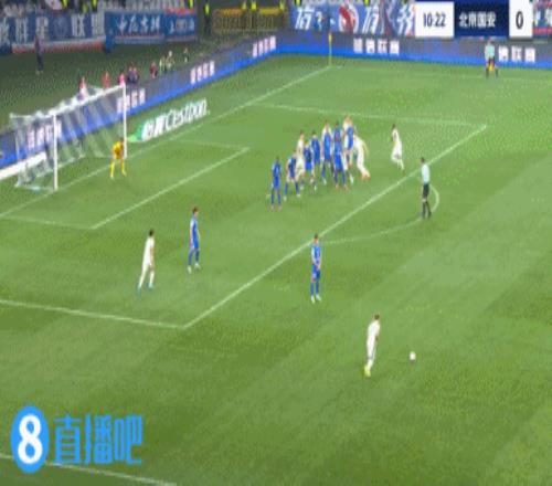 抢占先机!林良铭第11分钟头球破门,国安客场10领先申花!
