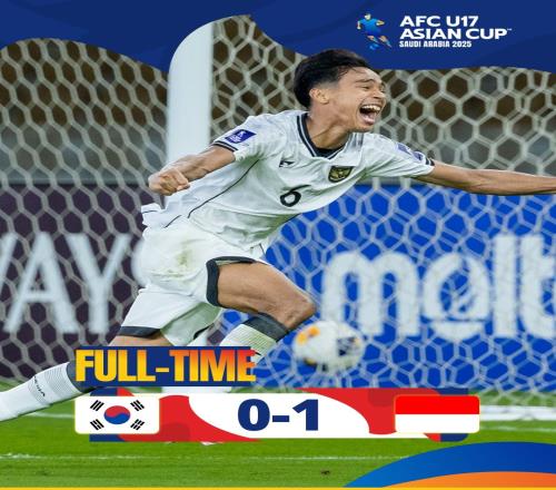 爆冷!U17亚洲杯印尼补时绝杀10韩国
