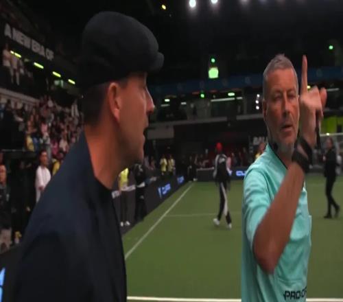 脾气还是那么爆!特里在BallerLeague与克拉滕伯格爆发激烈争吵