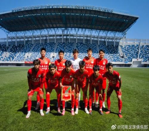 U21联赛小组赛B组第2轮：河南21石家庄功夫侯佳皓独中两元