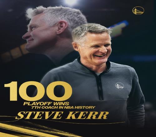 里程碑!科尔季后赛执教胜场来到100场历史第7位主帅