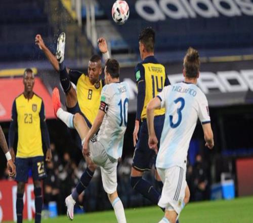 2023世预赛南美区首轮：阿根廷1-0厄瓜多尔