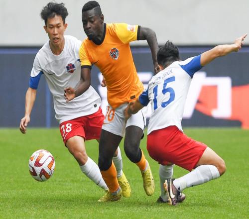 梅州客家1-0青岛海牛，科索维奇致胜一球助队取胜