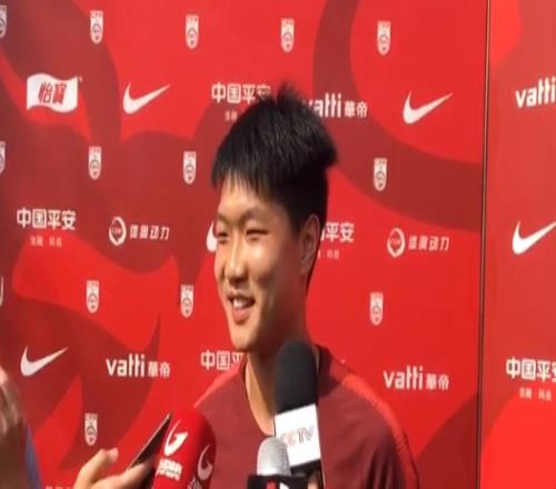 国奥队门将蹇韬:要专注每一个球,我还想走上更高的平台