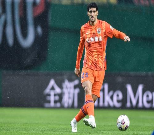 费莱尼中超联赛迎战深圳参与8球，比其他球队至少多3球