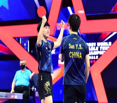 杭州亚运会乒乓球混双：中国组合会师决赛提前锁定包揽金银牌