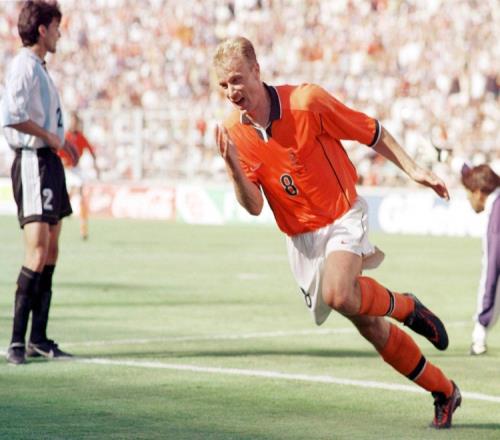 【世界杯名场面】1998年世界杯,博格坎普优雅进球绝杀阿根廷
