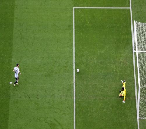 处子点球⚽！梅西本场点球进球是他的世界杯首个点球进球
