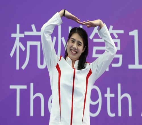 张雨霏：把亚运会MVP留在中国是2年前在东京奥运会后定好的目标