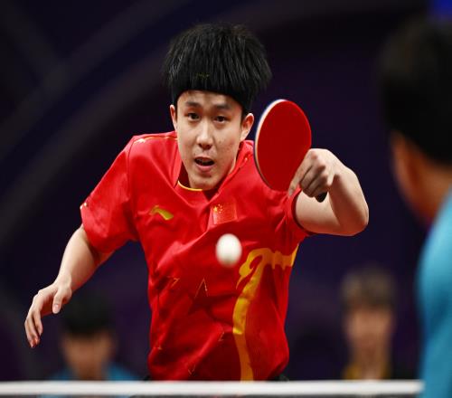 王楚钦：世乒赛输给樊振东很正常亚运会心态更好了