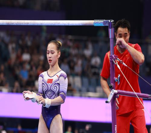 中国体操选手章瑾：比赛犯了错就要去总结不能去逃避