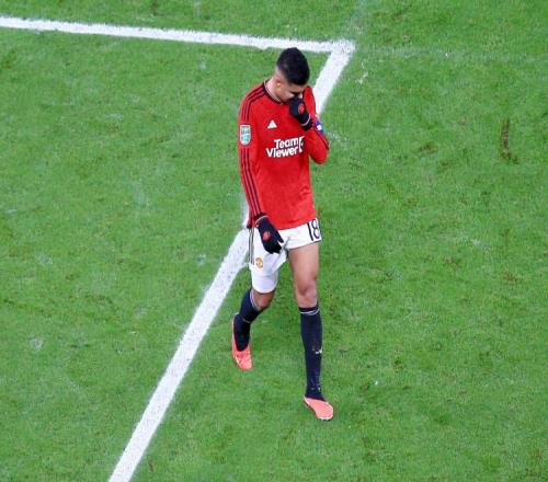 卡塞米罗单场被对手过掉8次，20152016赛季以来曼联首人