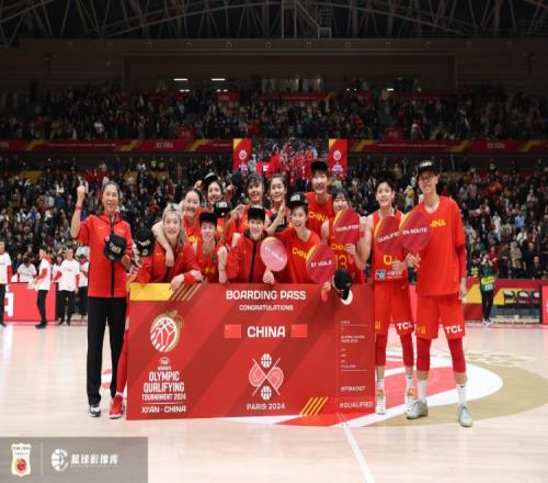中国女篮备战奥运海外拉练赛程确定：6月23日进行首场海外交流赛