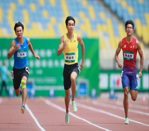 10秒06!17岁何锦櫶全国田径大奖赛百米夺冠&中国历史第4好成绩