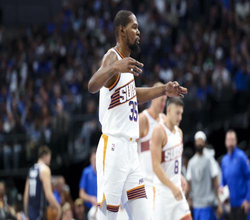 KD：独行侠打进了总决赛他们有很高的期望这是一场很棒的胜利
