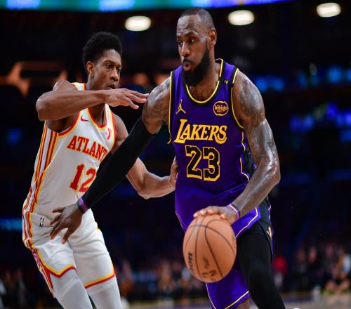 超长待机詹姆斯面对老鹰已拿下59场胜利个人NBA生涯第二高
