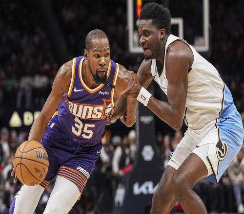 KD:我进入状态可能会阻碍球队进攻我连续投中&他们都盯着我看