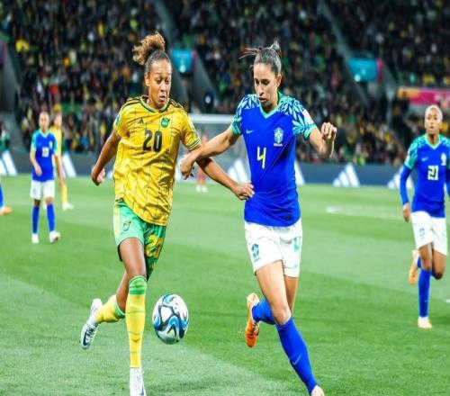 女子世界杯F组第三轮：牙买加女足0-0巴西女足