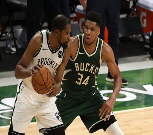 NBA赛后：雄鹿115-111胜篮网，杜兰特48分创抢七新高